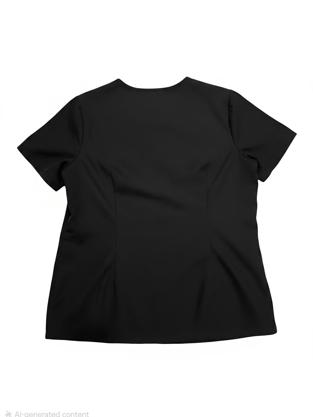 FIGS Black Scrub Top Po#1926 - Picture 2 of 3